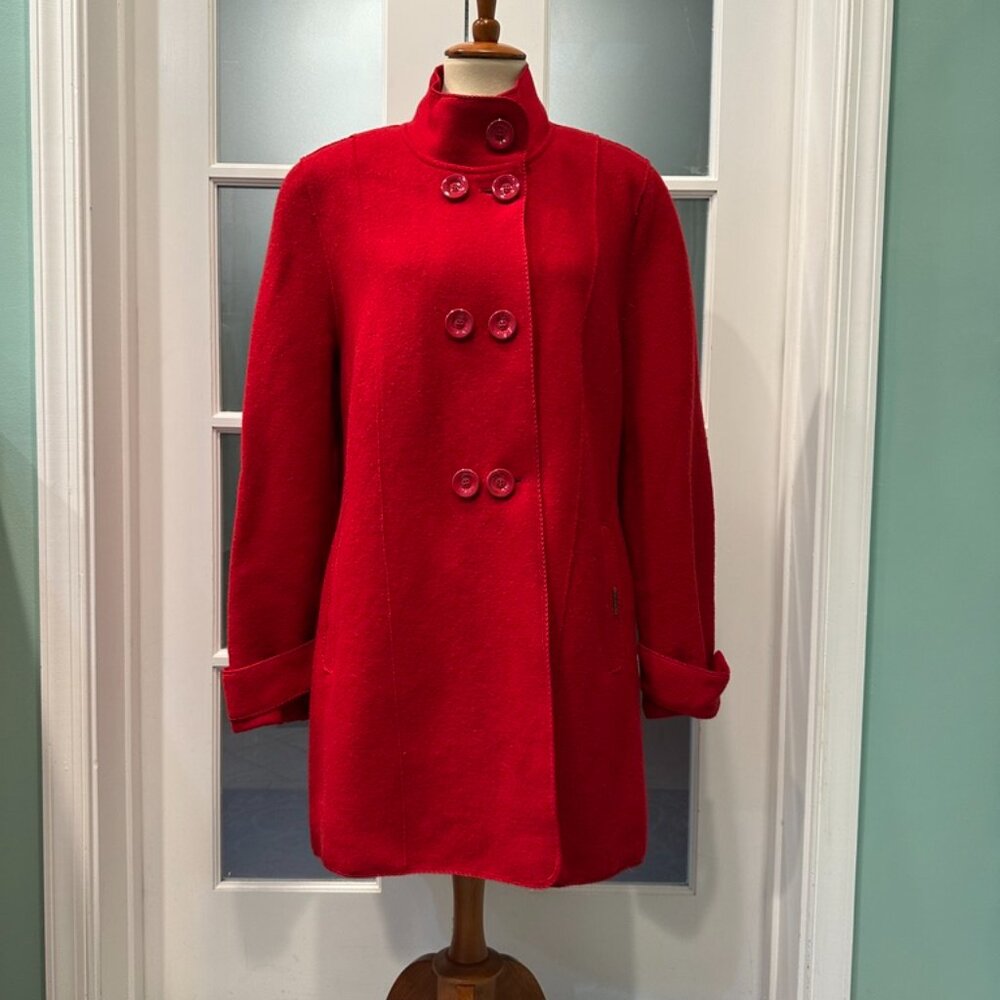 Geiger Collection Boiled Wool Coat